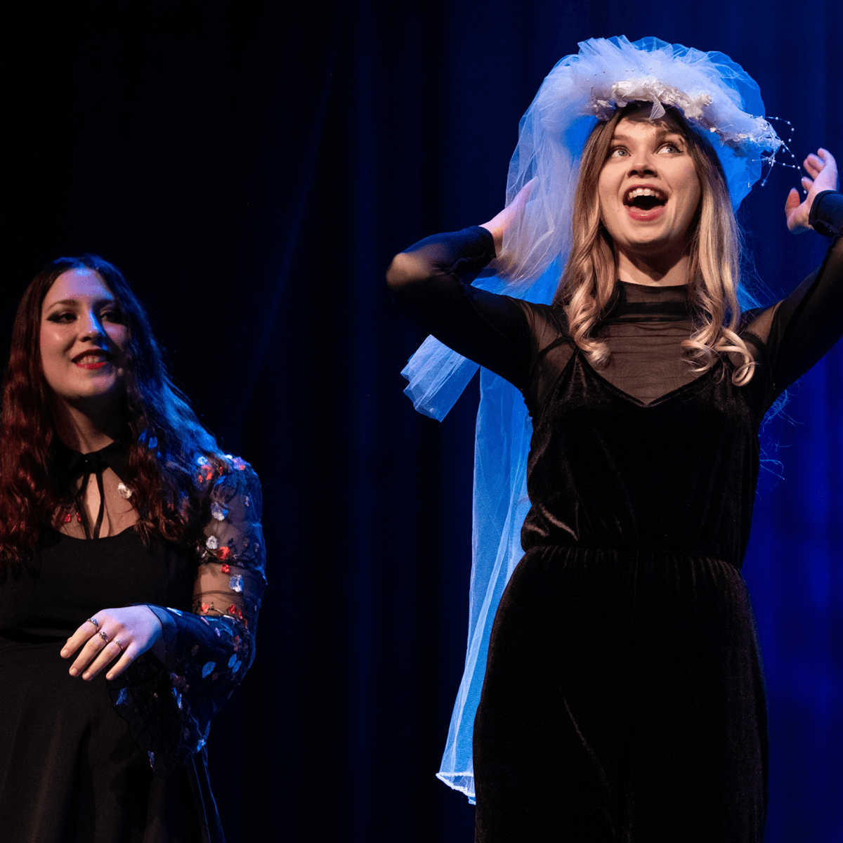 Photo of Lady in bridal veil