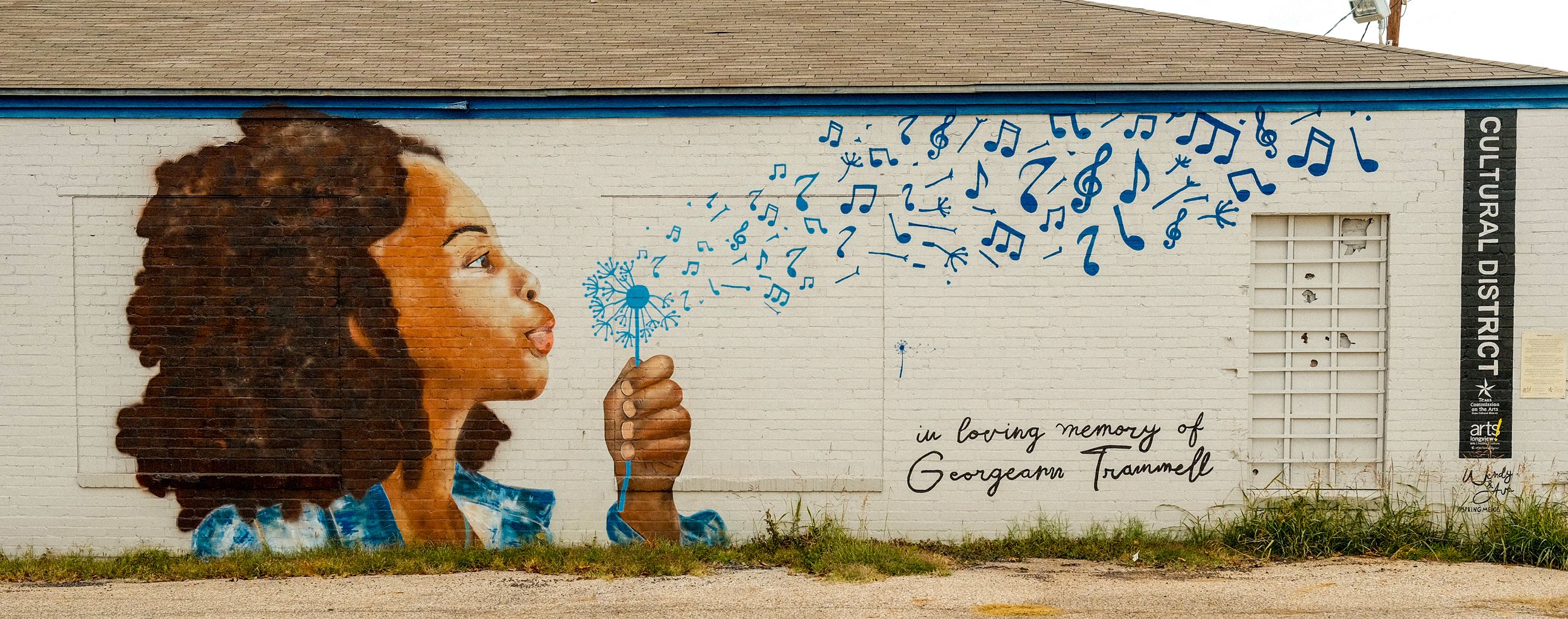 Spring Melody Mural