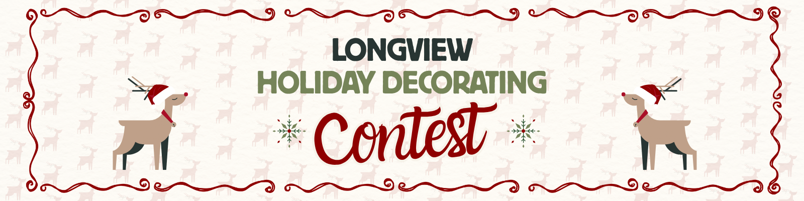 2025 Holiday Decorating Contest Banner